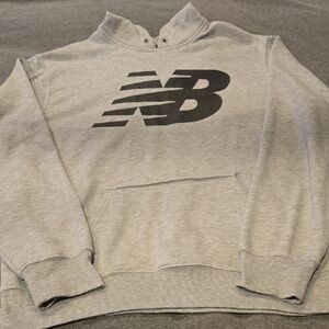 New Balance Heather Gray Men's Hoodie
